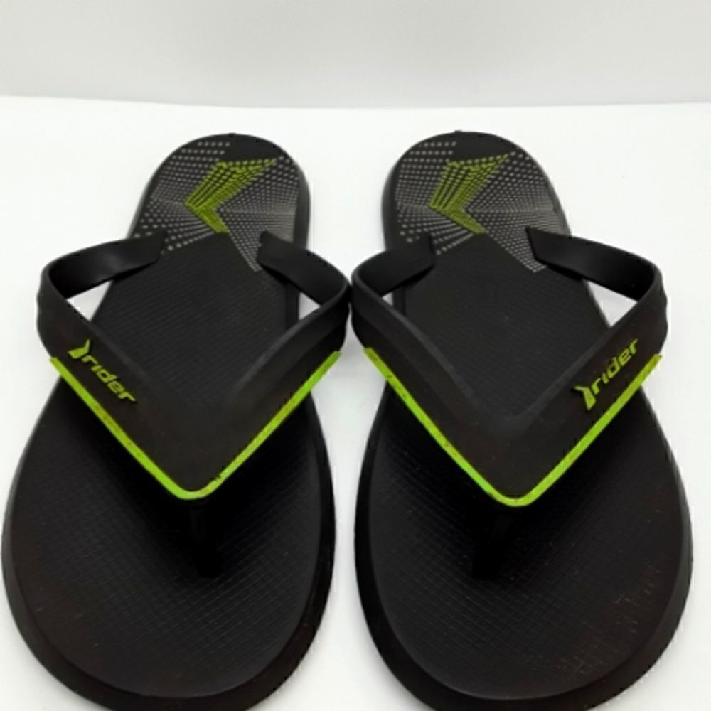 Rider Strike Graphic Men's Flip-Flops Made in Brazil Size 11